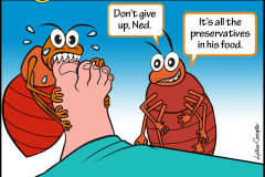 Bed Bug Cartoons | Corky's Pest Control Services | San Diego Pest Control
