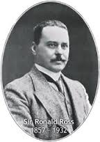 Ronald Ross discovers malaria mosquito assoc